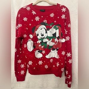 Disney Mickey and Minnie Christmas Crewneck